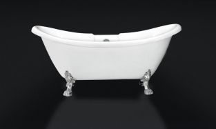 ADW ligbad vrijstaand nostalgisch 175x72x79 'Double ended slip'